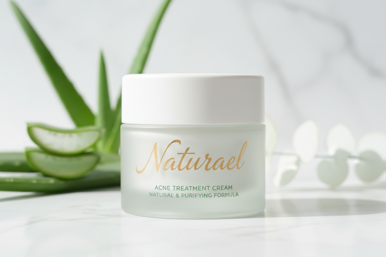 sin la crema larga solo la del bote y hazme dos fotos diferentes